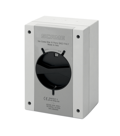 SCAME 32A Rotary Isolator