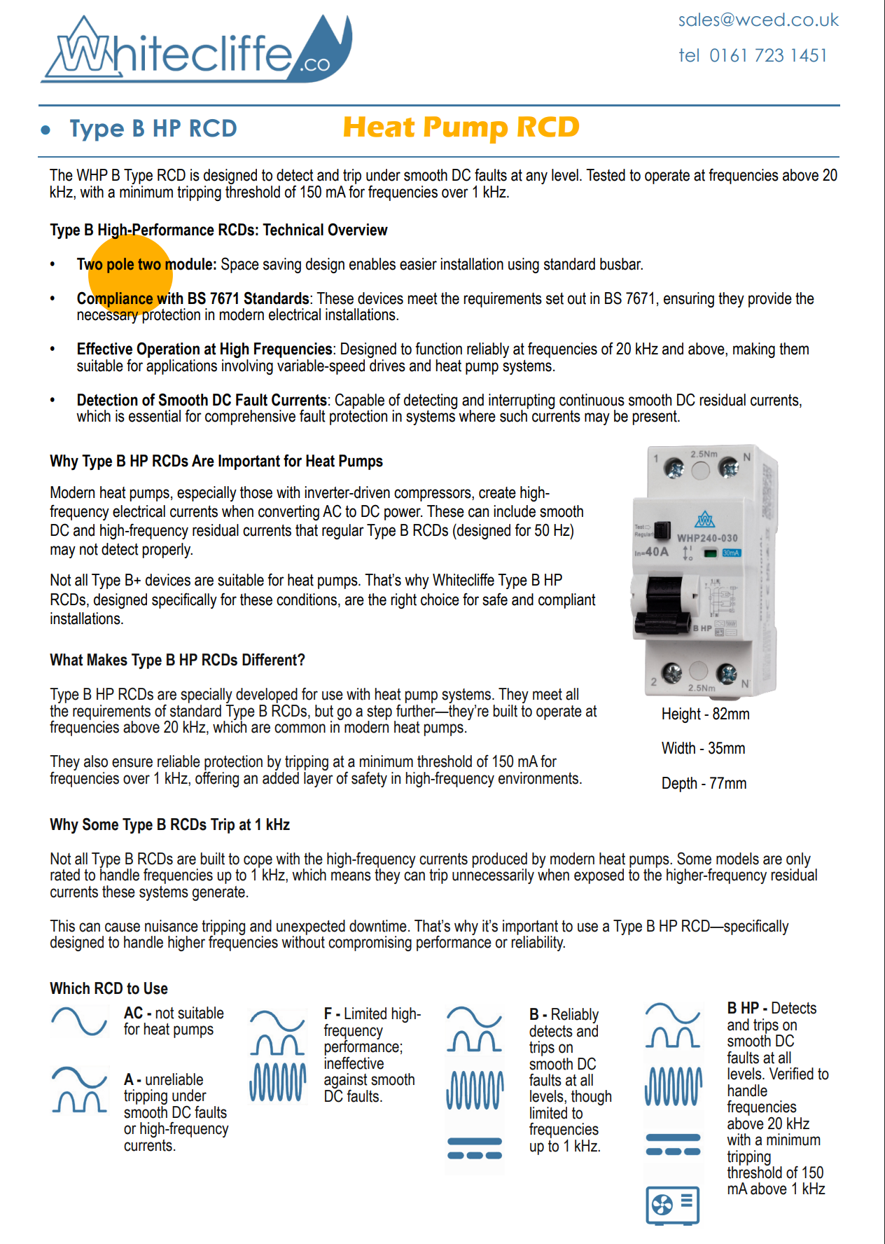 WCED Heat Pump Consumer Unit - Suitable for Vaillant Heat Pumps